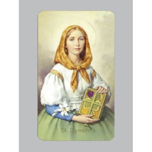 Holy Card  400  - St Dymphna