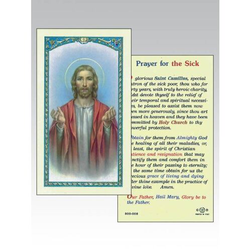Holy Card 800 - St Camillus