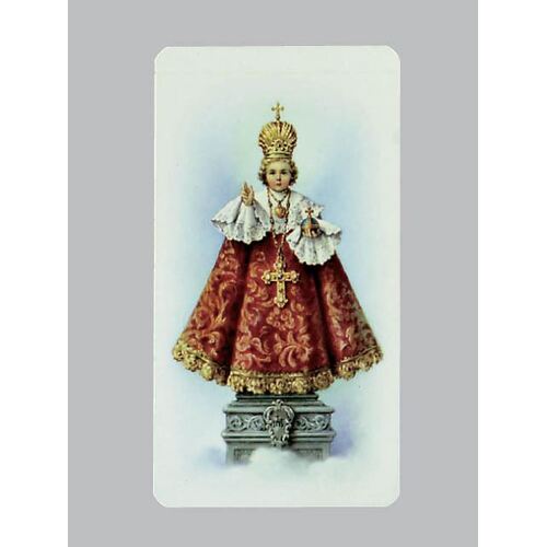 Holy Card Alba - Infant of Prague