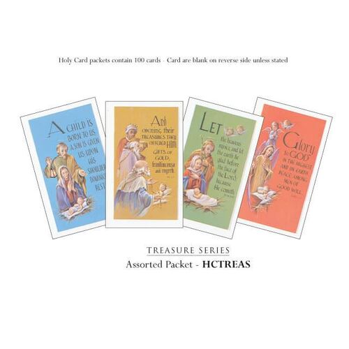 Holy Cards Christmas Treasure Series - Assorted