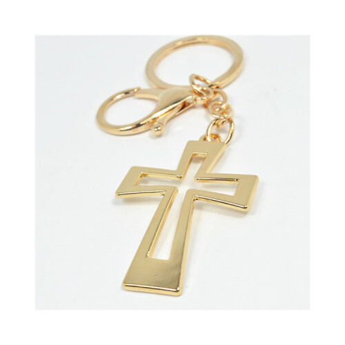 Keyring Gold Cross