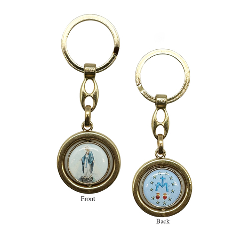 Keyring Metal Swivel - Miraculous