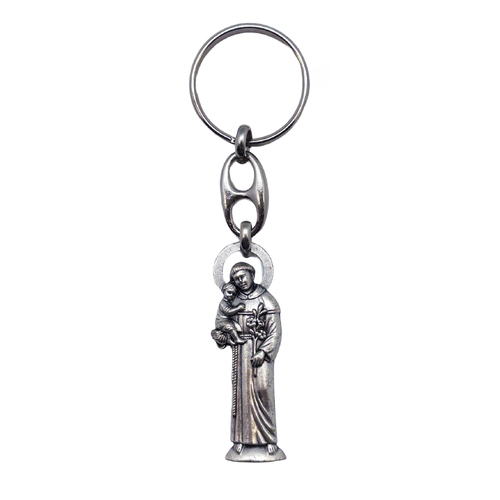 Keyring Metal St Anthony