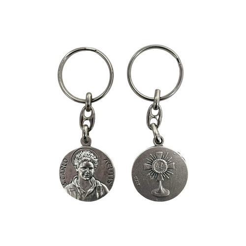 Keyring Metal - St Carlo Acutis