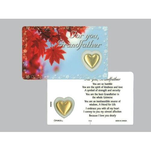 Lam. Cards & Medals - For you. Grandfather