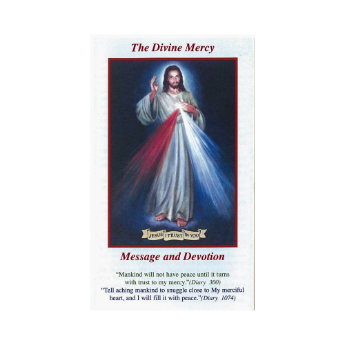 Divine Mercy Message and Devotion Leaflet