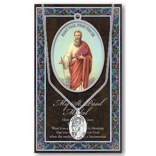Biography Leaflet with Pendant - St Paul
