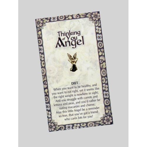 Lapel Angel  Thinking of You - Diet