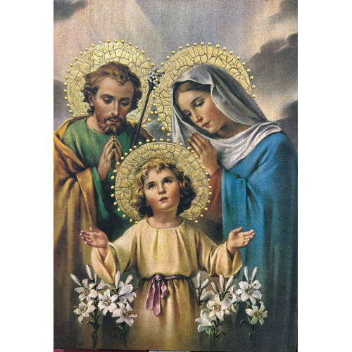 Holy Family - Large Wood Icon