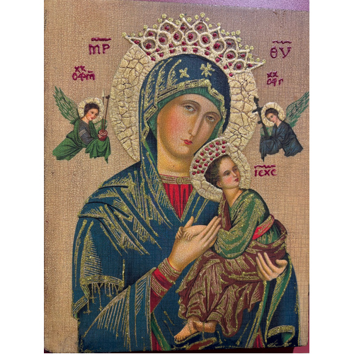 Our Lady of Perpetual Help - Medium Wood Icon