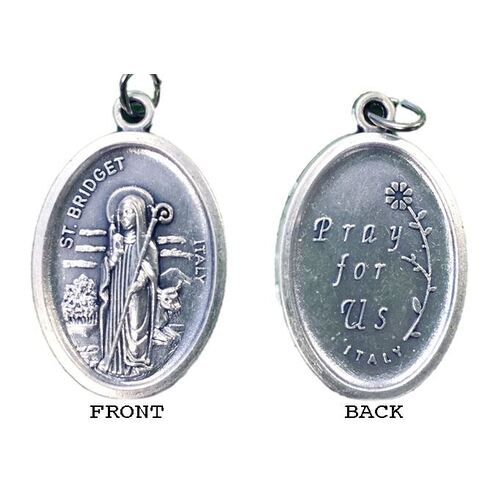 St Bridget Religious Medal