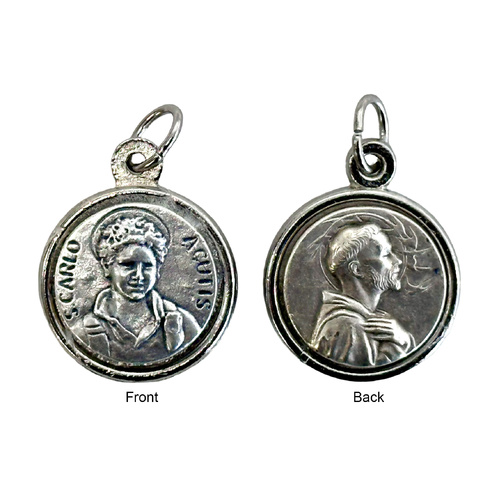 St Carlo Acutis Religious Round Medal