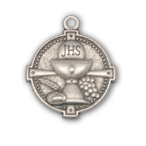 Communion Medal - Silver Oxide