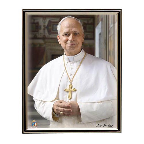 Gold Frame - Pope Leo XIV