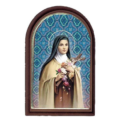 Plastic Plaque - St Therese