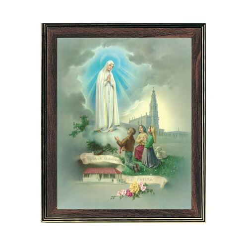 Wood Frame Our Lady of Fatima