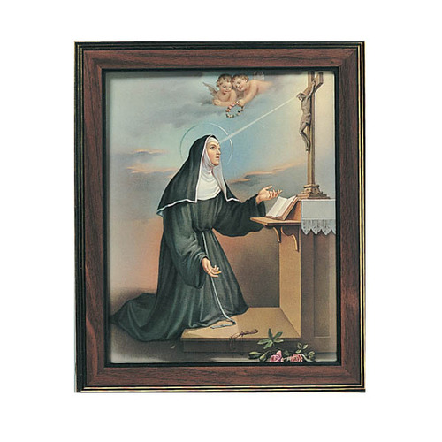 Wood Frame - St Rita