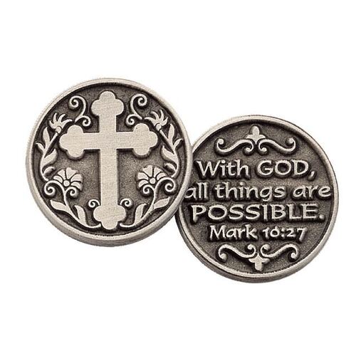 Pocket Token - With God all...