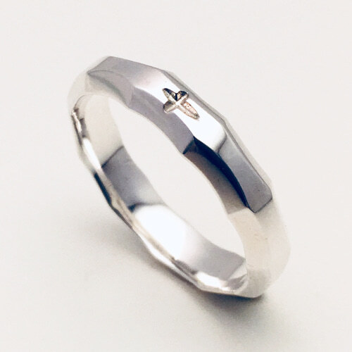 Sterling Silver Rosary Ring - 16mm