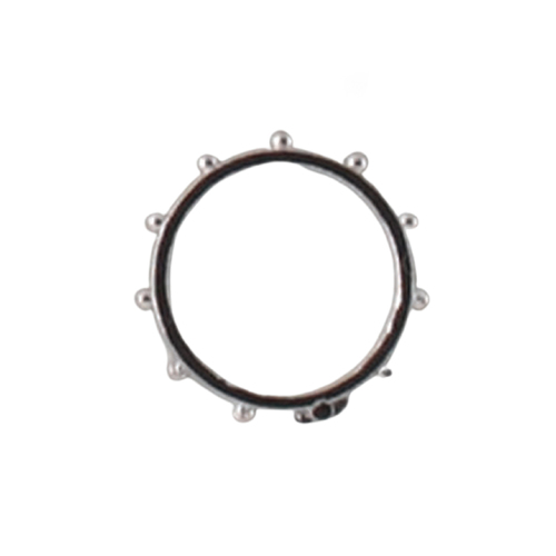 Rosary Ring Silver Medium - 14mm