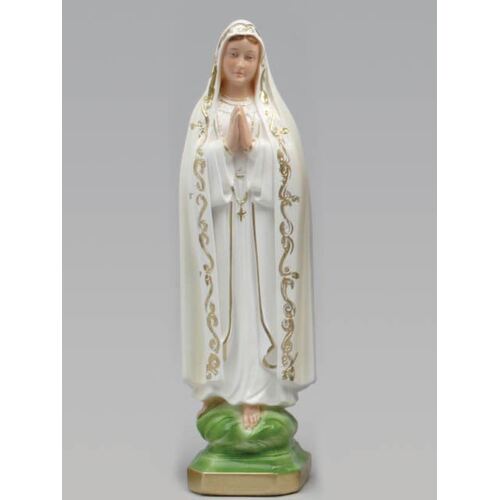 Statue Plaster Our Lady Of Fatima (30cm)