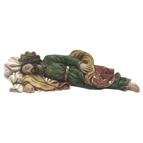 Statue Plaster Saint Joseph Sleeping (26cm)