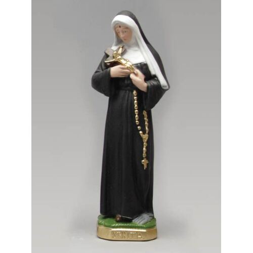 Statue Plaster Saint Rita (30cm)