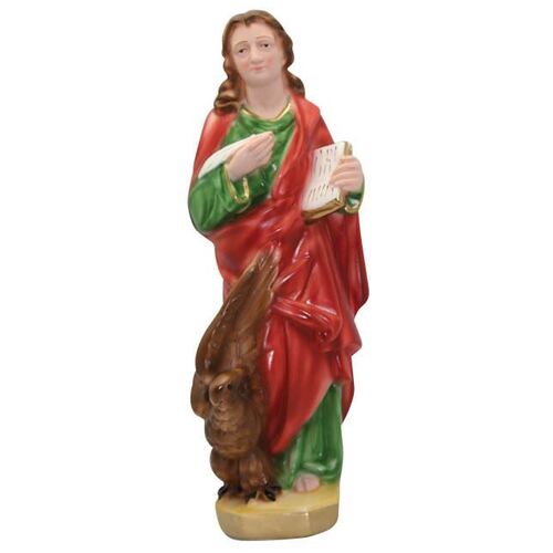 Statue Plaster Saint John Evangelist (30cm)