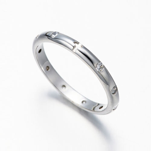 Sterling Silver Rosary Ring - 10mm