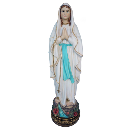 Statue Fibreglass 80cm - Our Lady of Lourdes