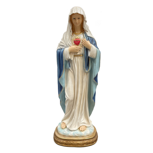 Statue Fibreglass - Sacred Heart Mary (100cm)