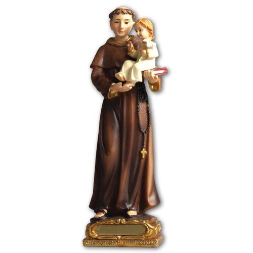 Statue 15cm Resin - St Anthony