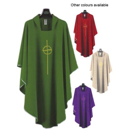 Chasuble & Stole - Cross Green