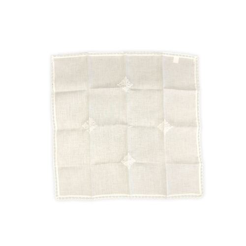 Corporal Linen Embrodiered with White Cross and Lace Trim