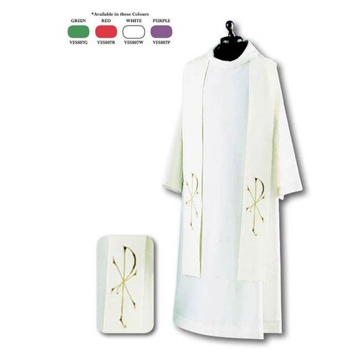 Stole Polyester Pax White