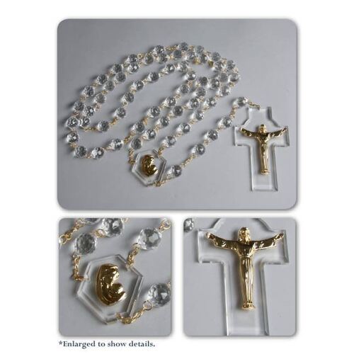 Rosary Wall Crystal - 20mm Beads