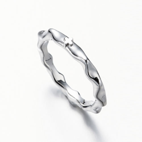 Sterling Silver Rosary Ring - 10mm